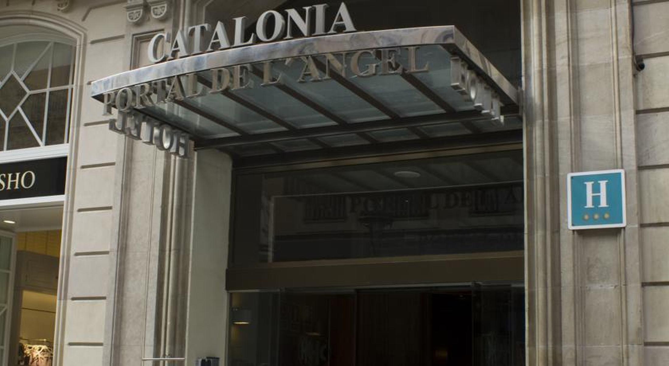 Hotel Catalonia Portal De L'Angel Barcellona Esterno foto