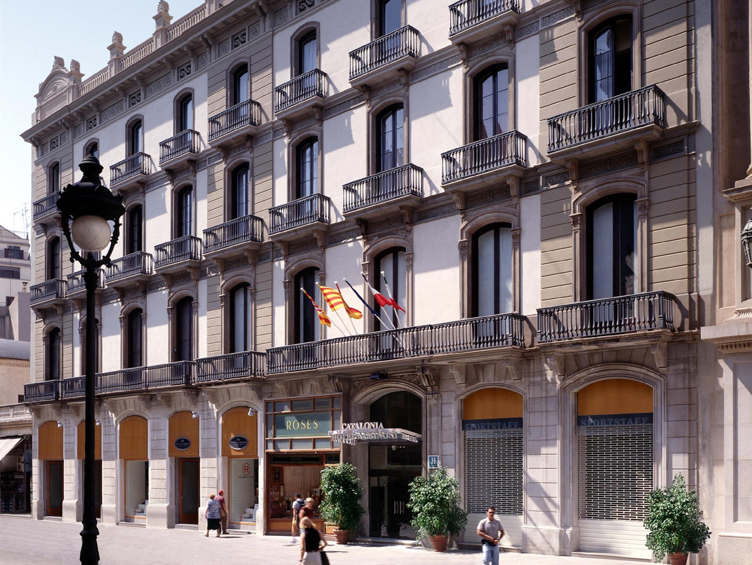 Hotel Catalonia Portal De L'Angel Barcellona Esterno foto