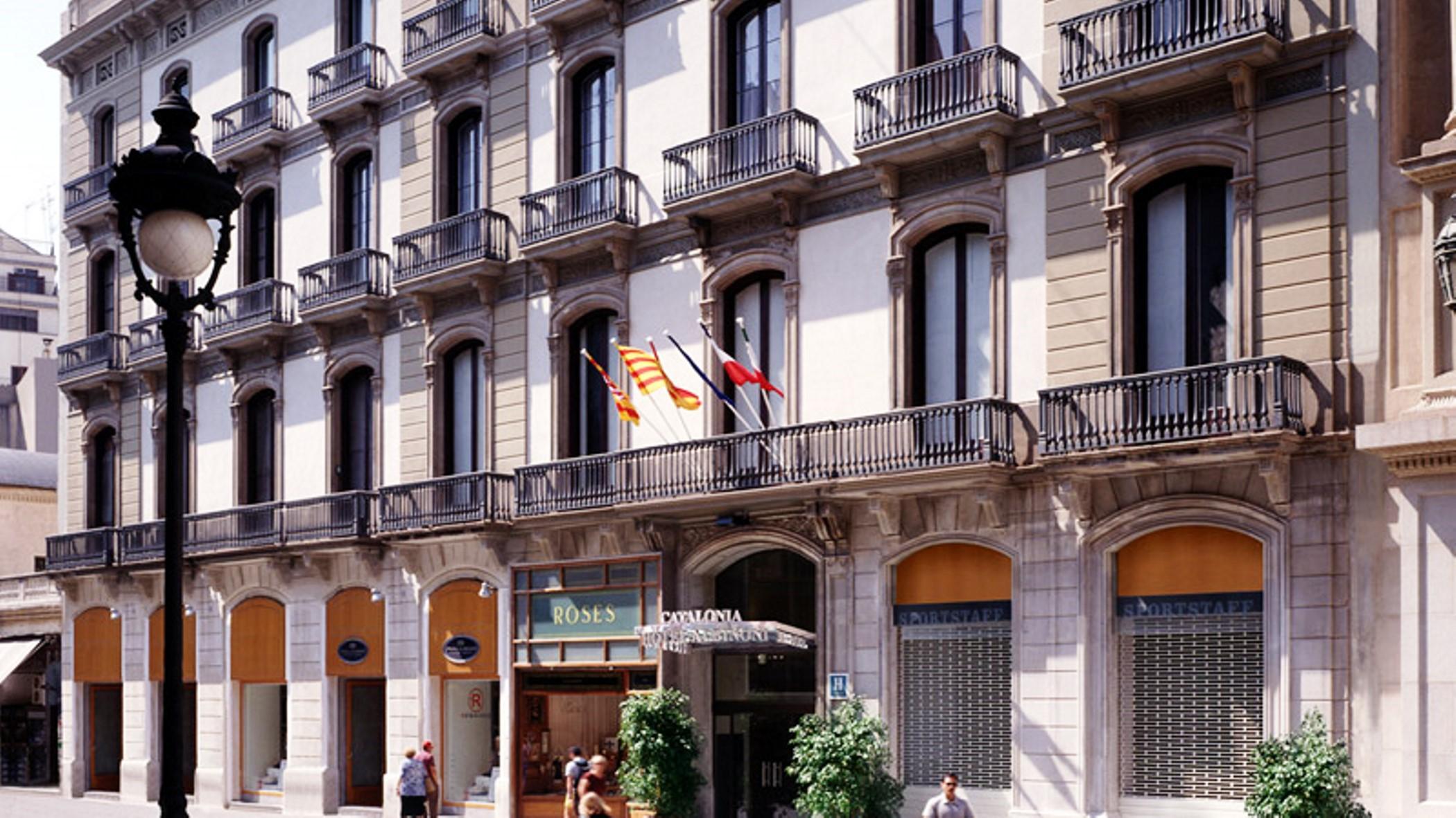 Hotel Catalonia Portal De L'Angel Barcellona Esterno foto