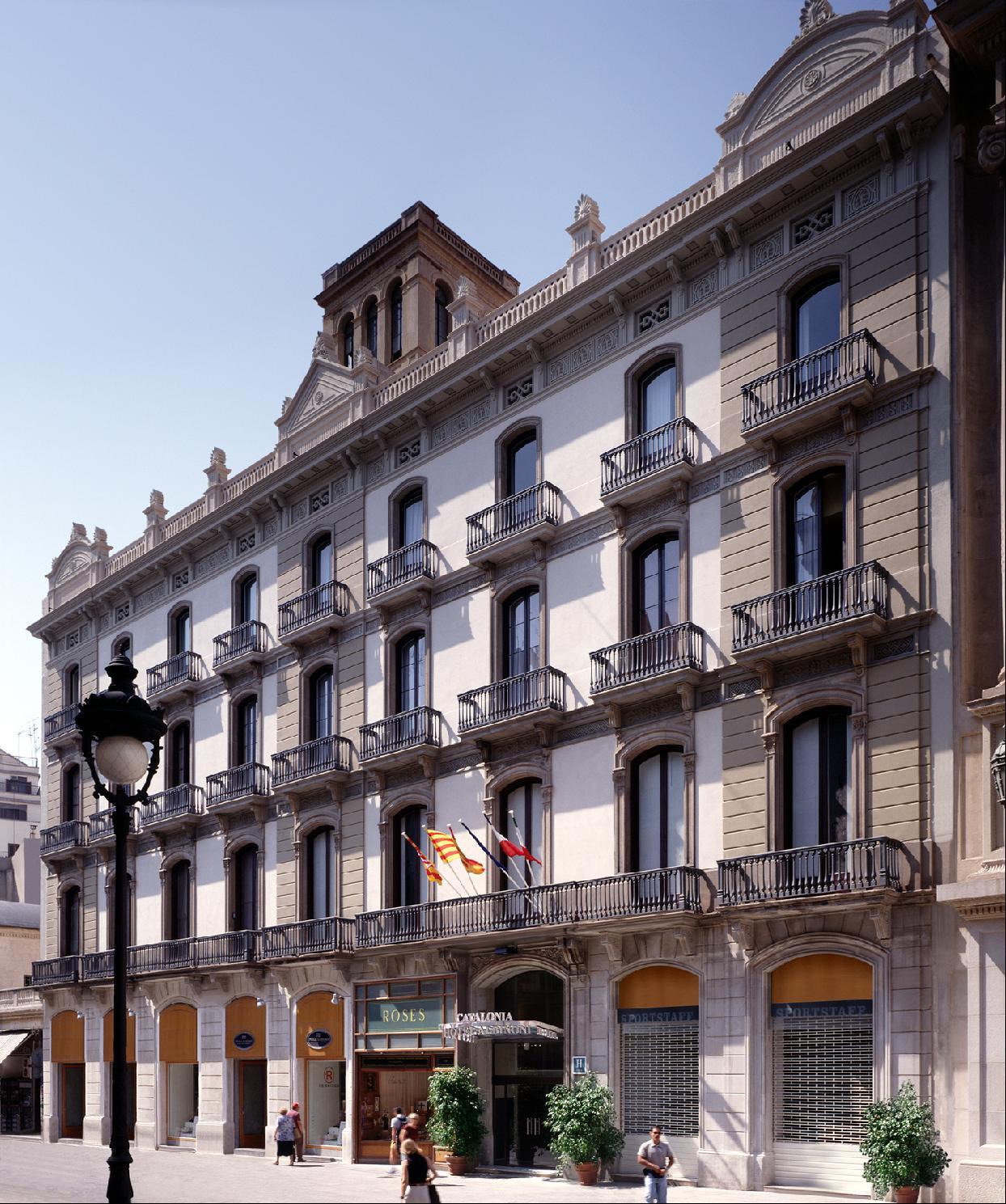 Hotel Catalonia Portal De L'Angel Barcellona Esterno foto